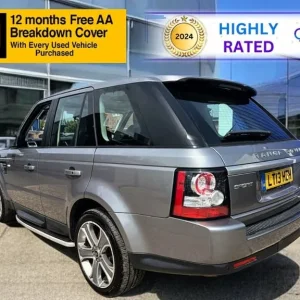 Land Rover Range Rover Sport 3.0 SD V6 HSE Black SUV 5dr Diesel Auto 4WD Euro 5 - Image 3