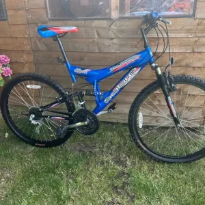 Duel Suspension Mountain Bike 15 Speed 26” Medium