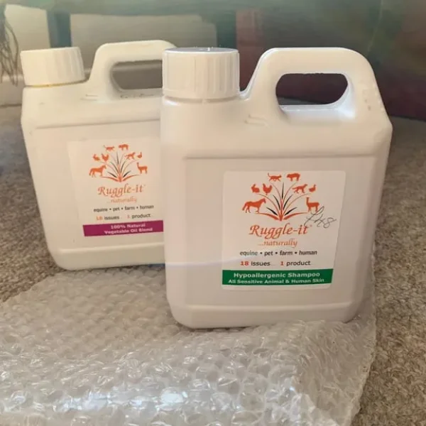 Pet shampoo and Neem oil