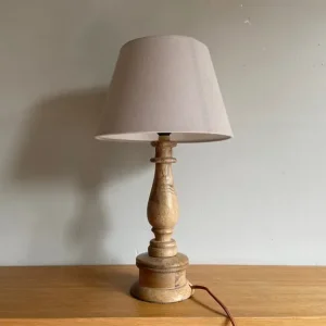 Nkuku Usha Mango Wood Lamp