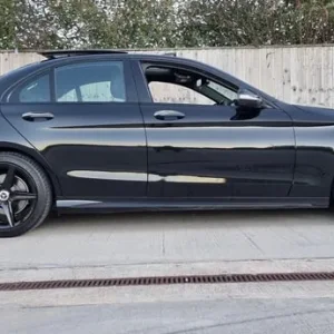 Mercedes-Benz C220d Premium Plus AMG Sport Line 2015, Metallic Black, 4 Doors - Image 3