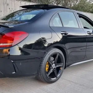 Mercedes-Benz C220d Premium Plus AMG Sport Line 2015, Metallic Black, 4 Doors - Image 4