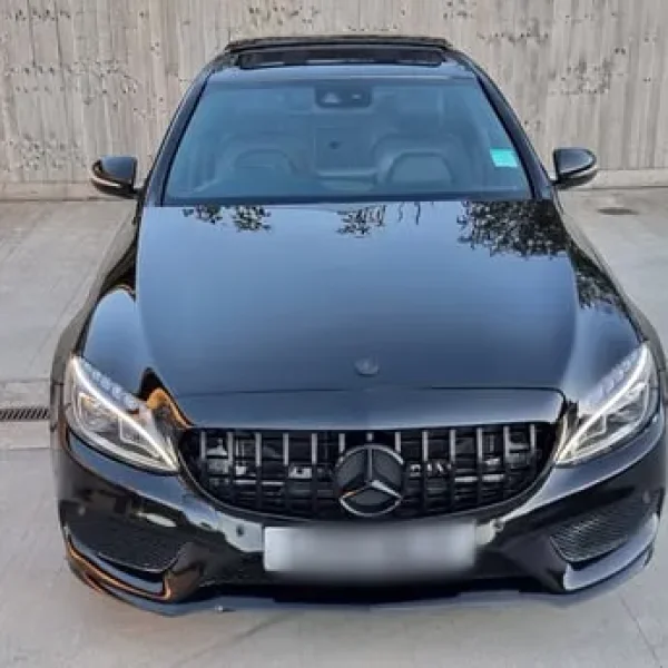 Mercedes-Benz C220d Premium Plus AMG Sport Line 2015, Metallic Black, 4 Doors