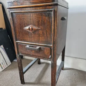 Vintage bedside table