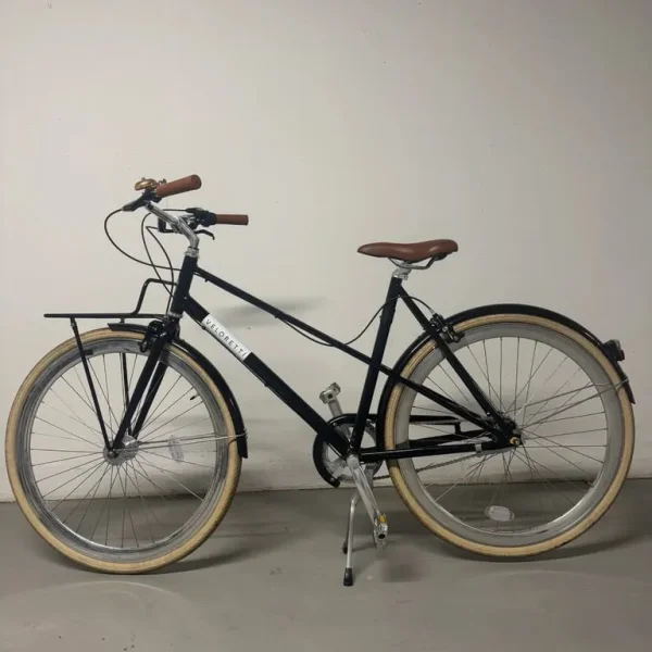 Veloretti City Bike Caferacer Jet Black 52cm