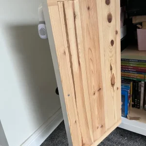 Solid Pine Slimline Storage Cupboard - Image 2