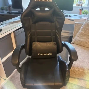 Gaming office chair with massage feature