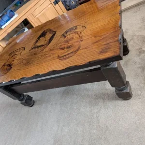 Handmade peaky blinders coffee table - Image 5