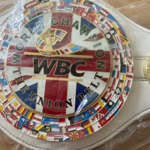 WBC union world title belt - Image 3
