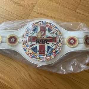 WBC union world title belt
