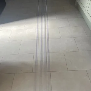 Kitchen kick board seals
