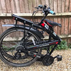CROSS 26" Lightweight Alloy Folding Mountain Bike. For sale. £125.00 Cash only - Image 6