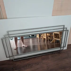 Large wall mirror