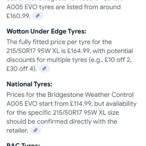 Bridgestone Weather Control A005 Evo - Image 5