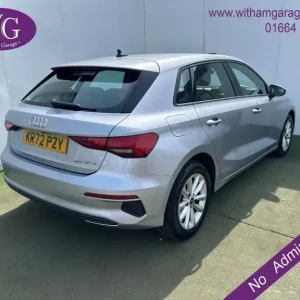 2022 Audi A3 1.0 TFSI 30 Technik Sportback 5-door Petrol - Image 2