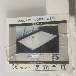 New white shower tray - Image 2
