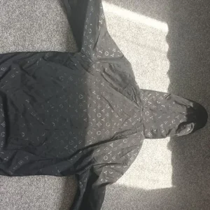 Black LV Windbreaker Jacket - Small, New - Image 2