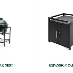 Large Big Green Egg with Modular Nest and Expansion Cabinet - Image 3