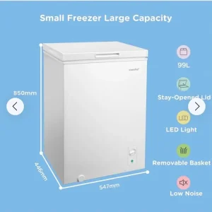 Brand new boxed chest freezer (black) - Image 5