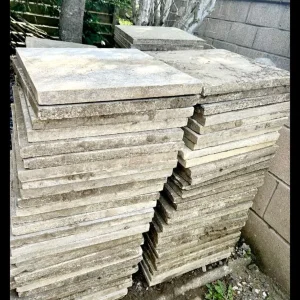 Reclaimed paving slabs 450x450mm