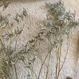 Flower arranging tray with corkscrew hazel and dried flowers - Image 5