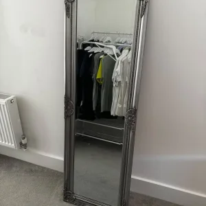 Silver Vintage Tall Mirror