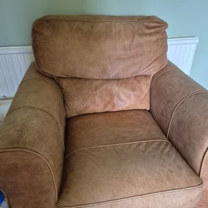 FREE DFS Tan Leather Armchair