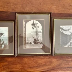 Three Framed Whitby Photos by Frank Meadow Sutcliffe