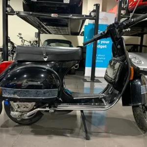 1979 Piaggio Vespa PX125 125cc Black Manual Scooter - Image 3
