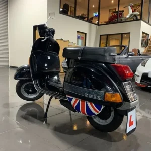 1979 Piaggio Vespa PX125 125cc Black Manual Scooter - Image 5