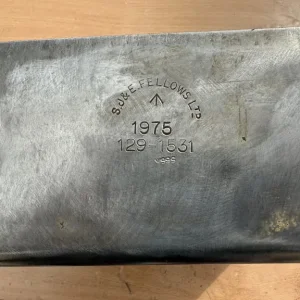 Vintage SJ & E Fellows Ltd Stainless Steel Roaster - Image 3