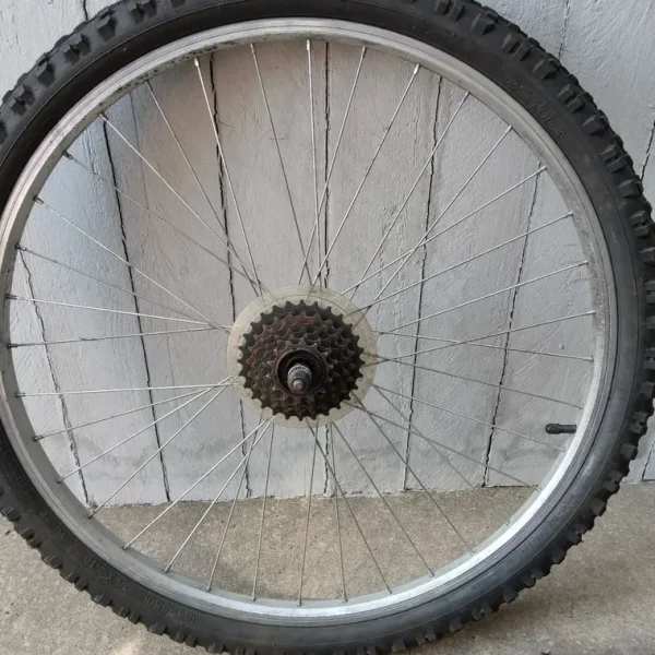 Mountain Bike Wheels with Fitted Tyres