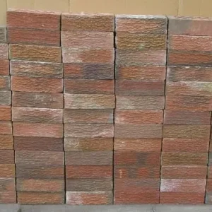Reclaimed rough red rustic facing bricks