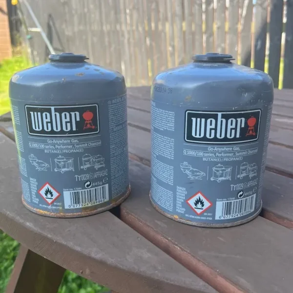 Butane and propane canisters