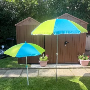 2 x matching parasol sunshades