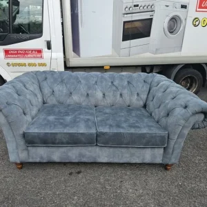 Next 3 seater Chesterfield sofa - Image 2