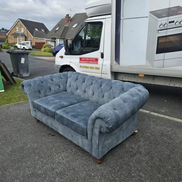 Next 3 seater Chesterfield sofa