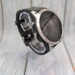 Garmin Fenix 7 47mm (Silver with Graphite Band) - Image 5