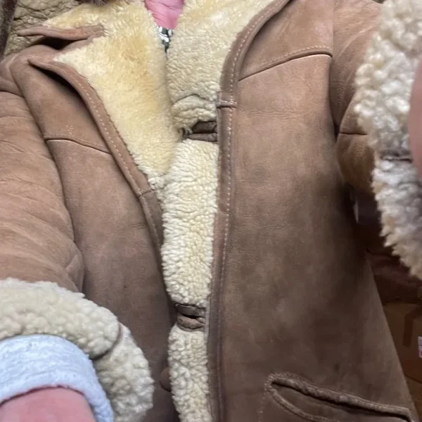 Genuine seventies sheepskin coat