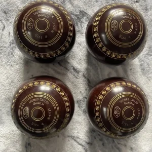 Taylor Lingoid bowls. Size 4M - Image 2