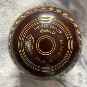 Taylor Lingoid bowls. Size 4M - Image 4