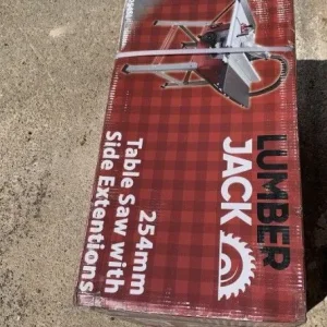 Lumberjack 1800W Table Saw 254mm with Side Extensions and 10" Blade - Image 3