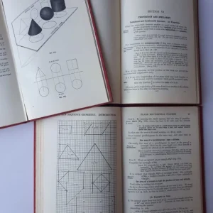 A School Geometry 1923 Three Volume Set - Image 3