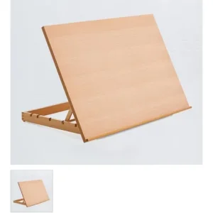 Wooden table top art easel