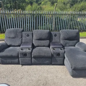3 seater cinema style console sofa - Image 5