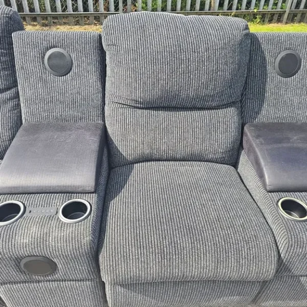 3 seater cinema style console sofa