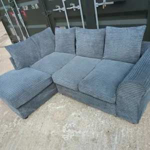 3 seater Cord Jumbo corner sofa - Image 3