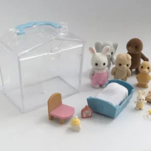 Sylvanian Families baby bundle with carry case, crib, walker and accessories - Image 3