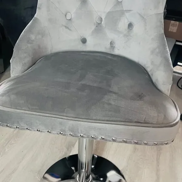 Grey Breakfast Bar Stool