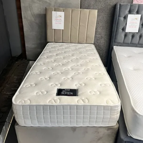 Single Divan Bed with Mattress
